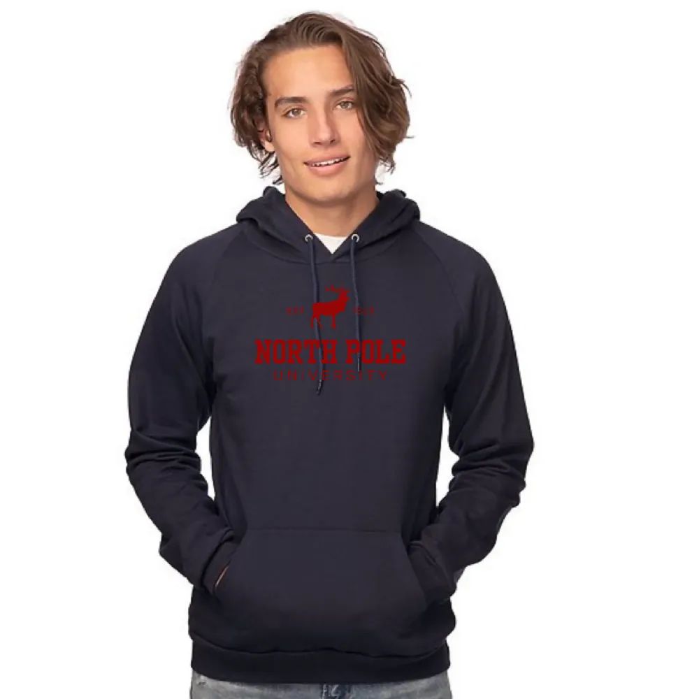 North Pole University Organic Cotton Hoodie