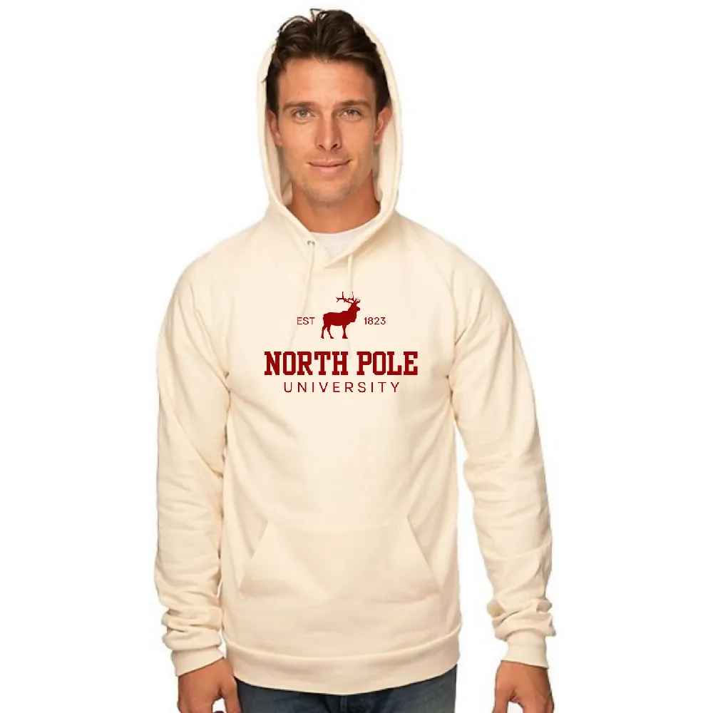 North Pole University Organic Cotton Hoodie