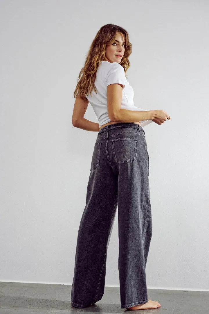NUBROOKLYN JEANS - Grey Denim