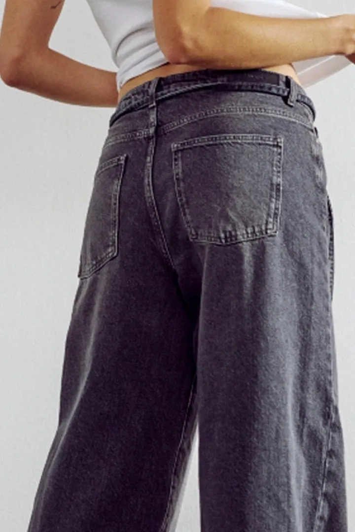 NUBROOKLYN JEANS - Grey Denim