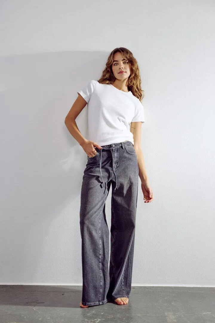 NUBROOKLYN JEANS - Grey Denim
