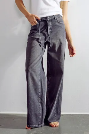 NUBROOKLYN JEANS - Grey Denim