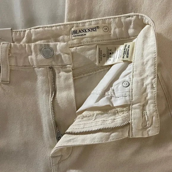 NWT BLANKNYC The Franklin Rib Cage Wide Leg Jeans - Size 24
