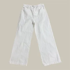 NWT KanCan Jeans Women's Size 11/29 White Wide Leg