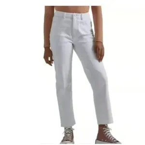 NWT Wrangler Womens High Rise Rodeo Straight Leg Crop Jeans- 14/32