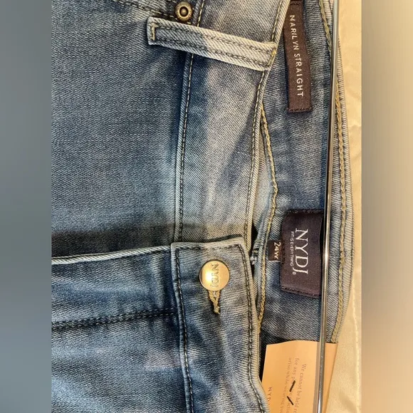 NYDJ Marilyn Straight Jeans