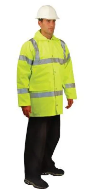 OccuNomix Premium 5-in-1 Parka, Large, Orange, lux-tjfs-ol