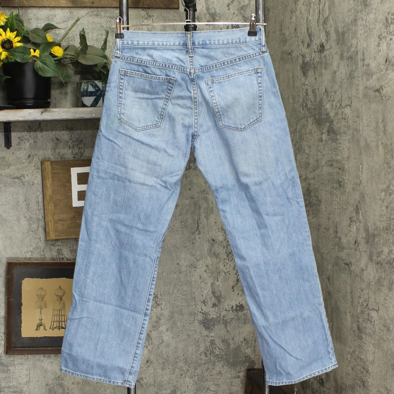 Old Navy Mens Straight Leg Jeans 167059de997a9a Light Blue 30x30