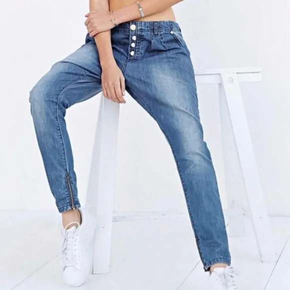 One Teaspoon Super Tough Button Fly Jeans 24 New