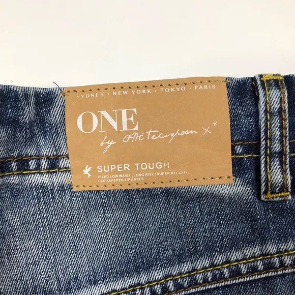 One Teaspoon Super Tough Button Fly Jeans 24 New
