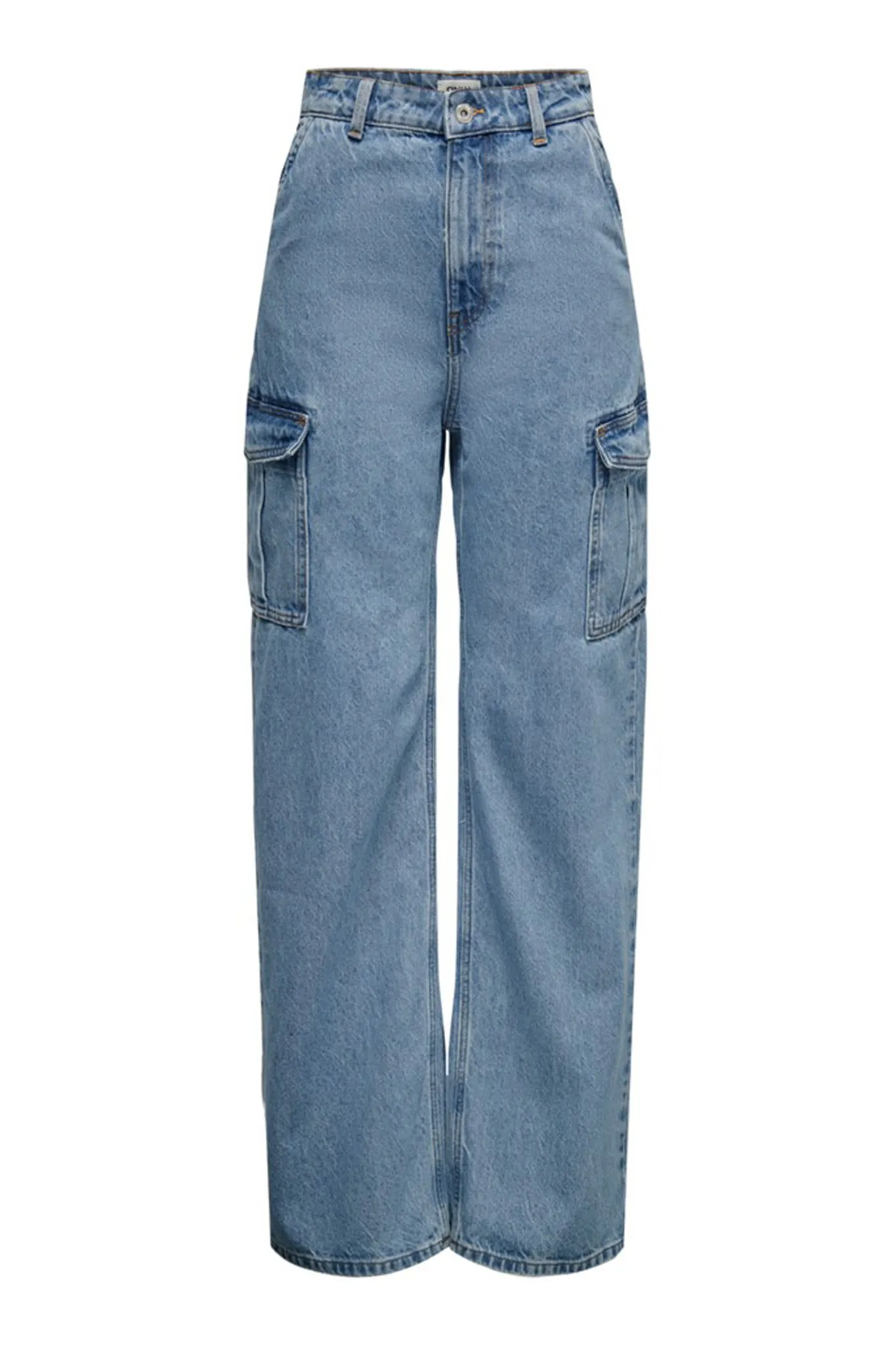 ONLHope Cargo Denim Jeans - Mørkblå Denim
