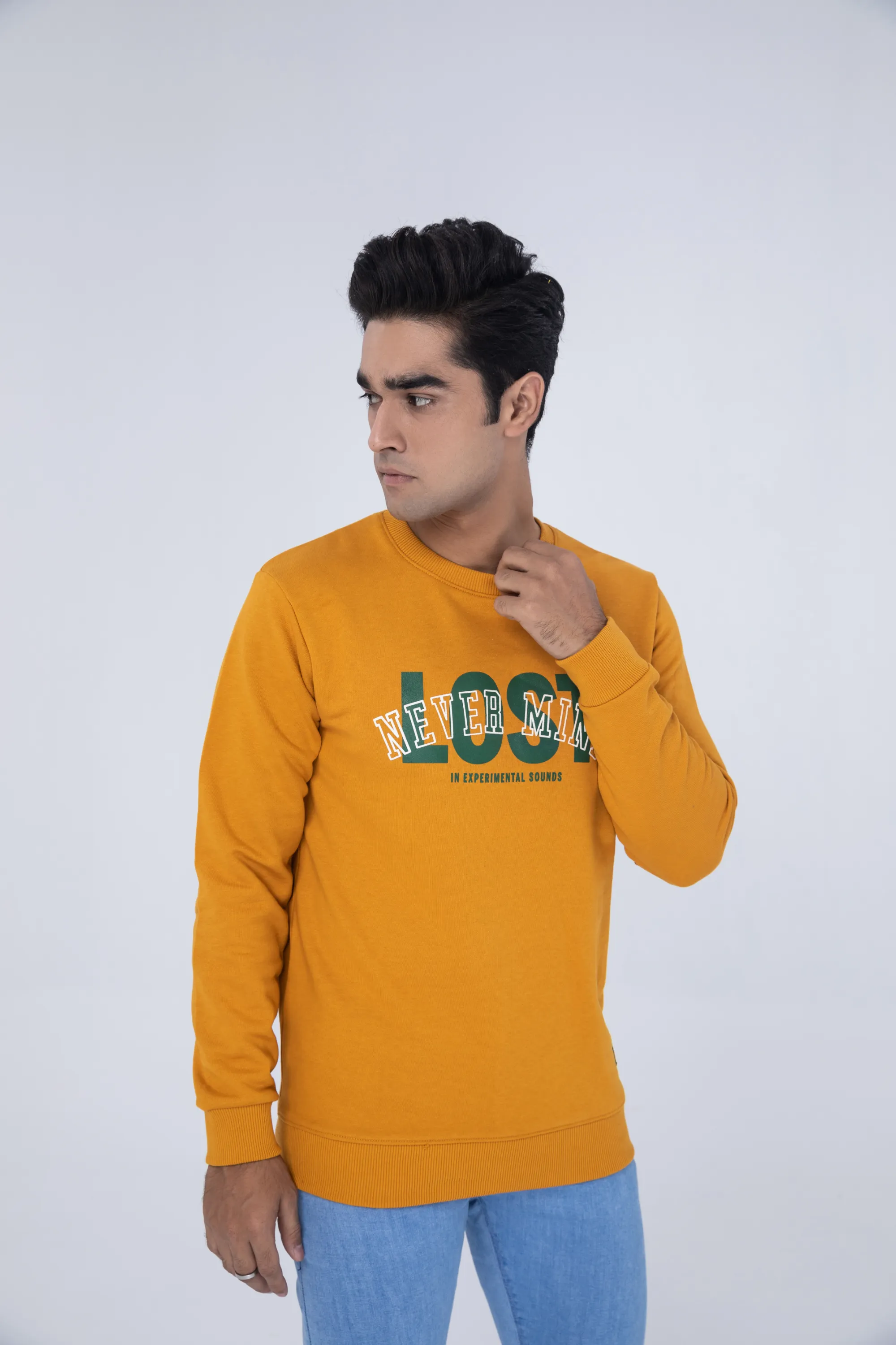 Orange Sweatshirt