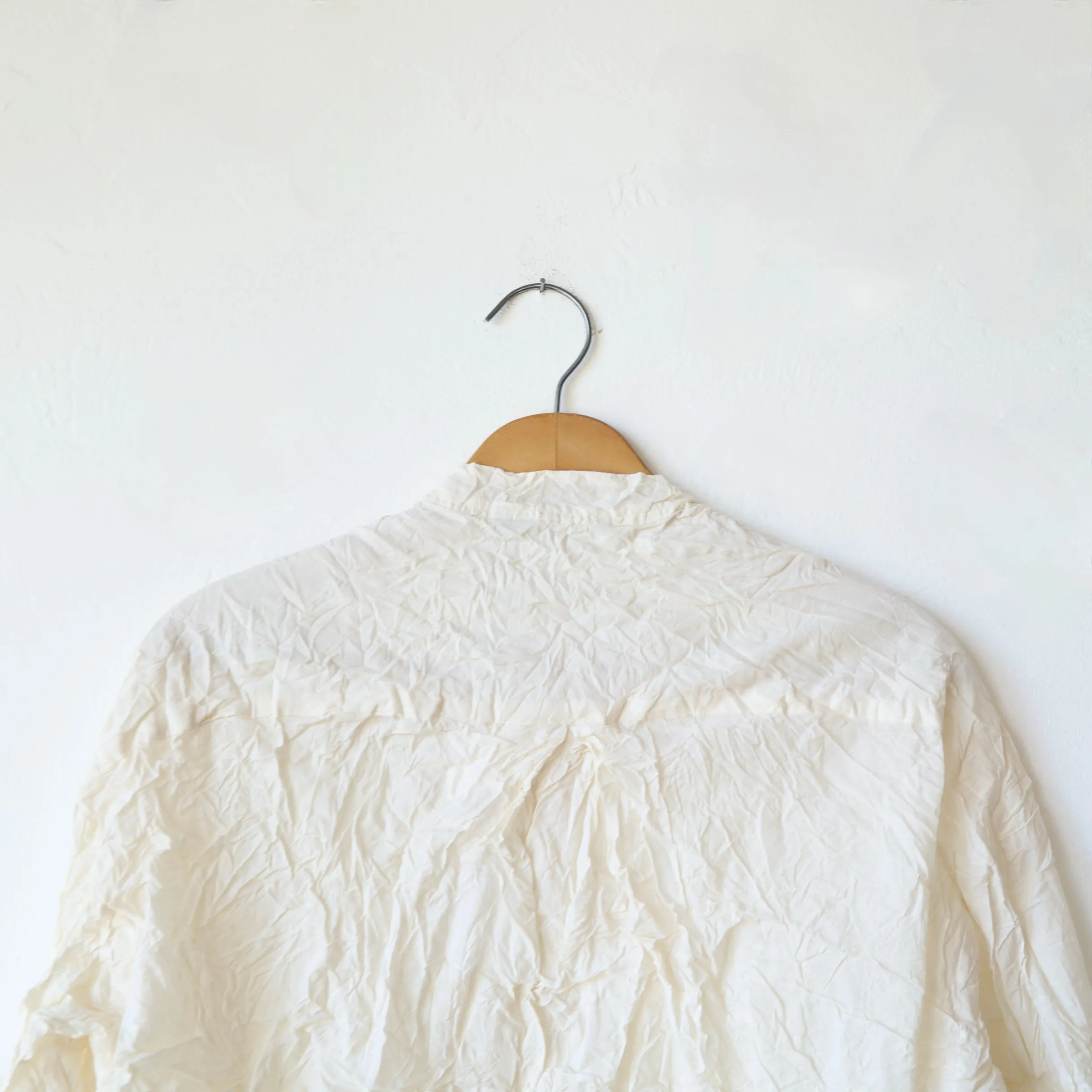 Pas de Calais Crinkle Blouse - Cream