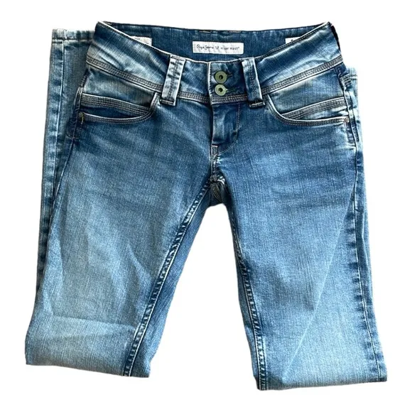 Pepe Jeans Low Waist Venus Straight Size 26