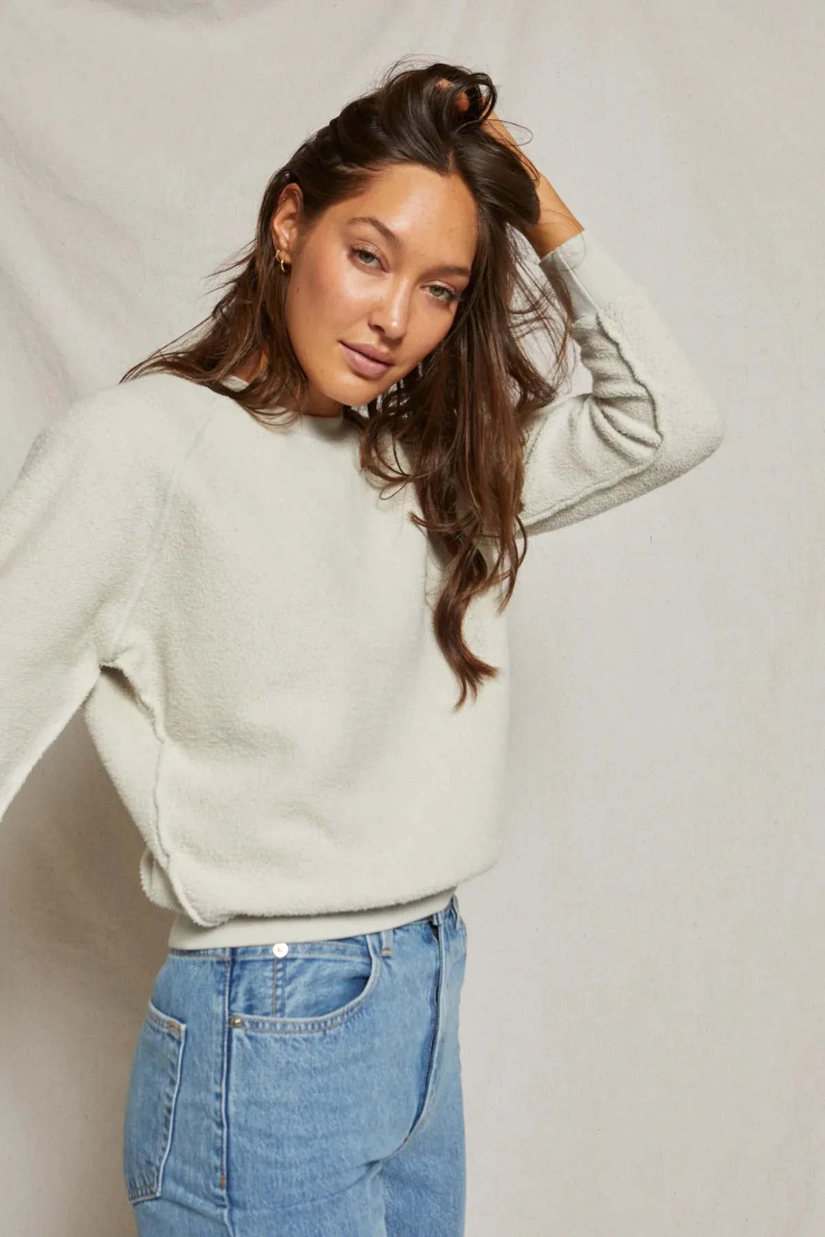 Perfect White Tee Ziggy InsideOut Sweatshirt