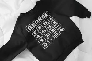 Personalised NSPCC School Number Maths Day Sweatshirts