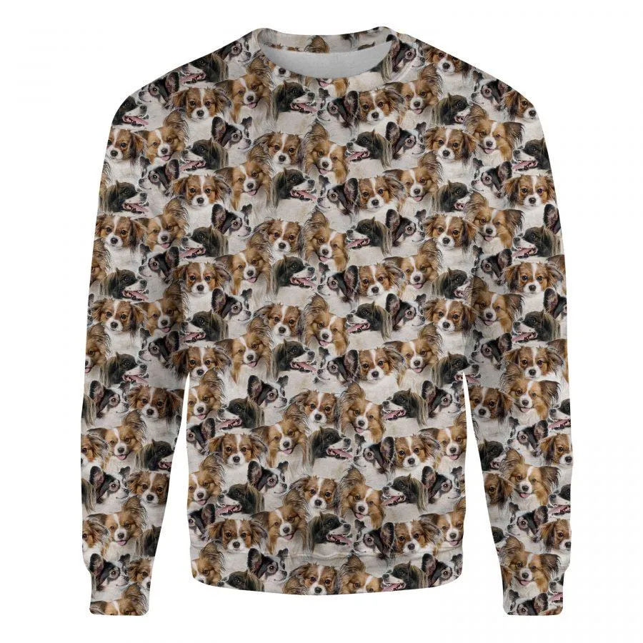 Phalene - Full Face - Premium Sweatshirt