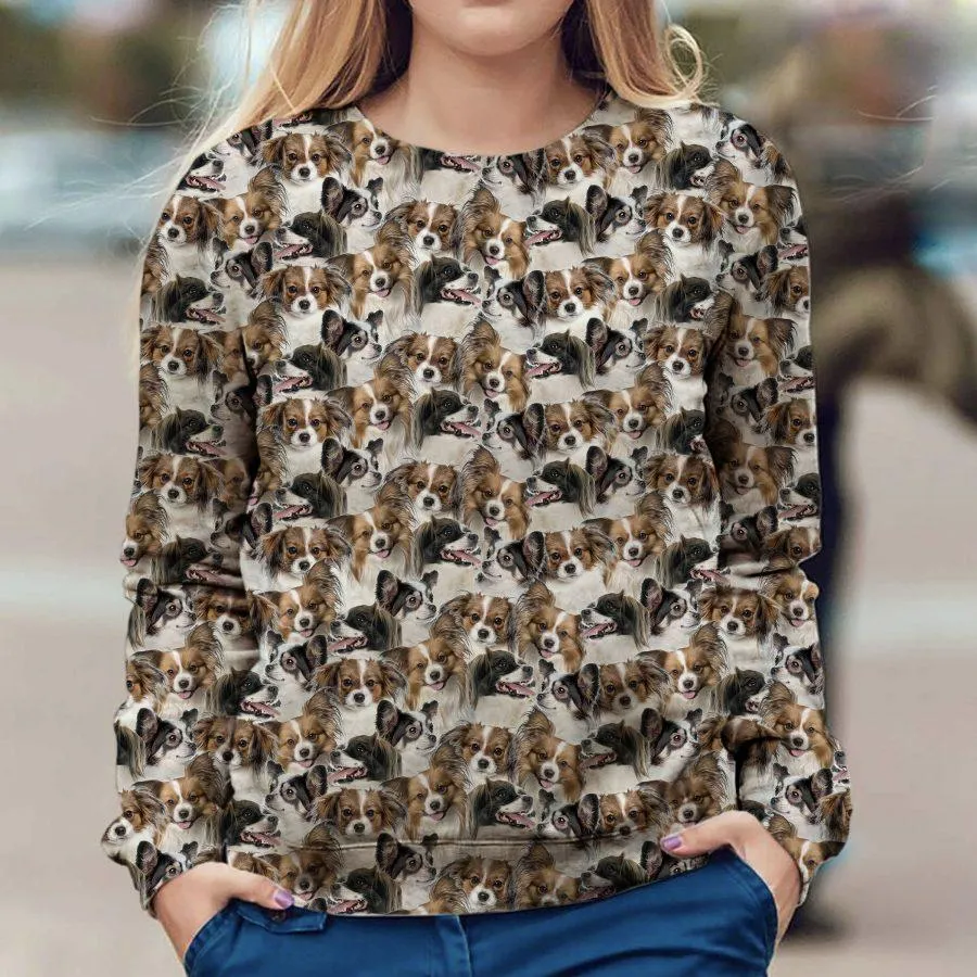 Phalene - Full Face - Premium Sweatshirt
