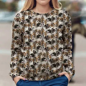 Phalene - Full Face - Premium Sweatshirt