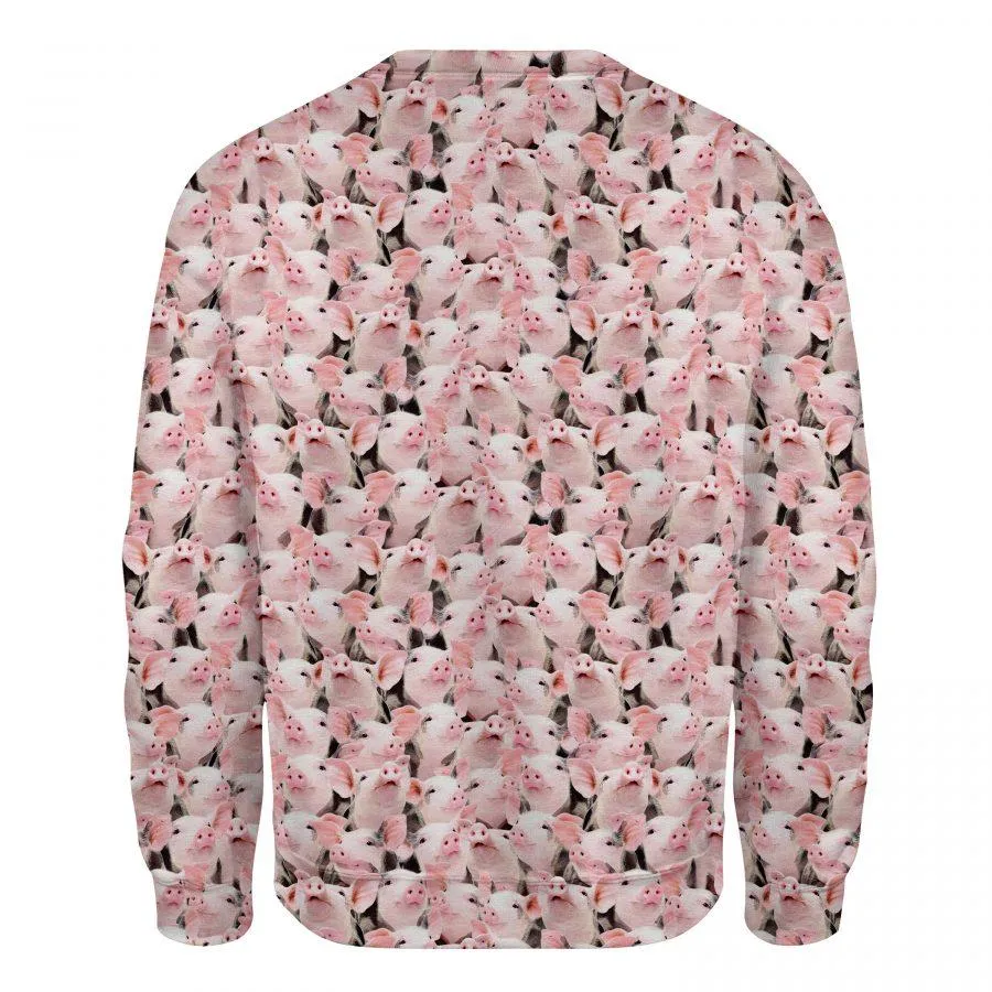 Pig - Full Face - Premium Sweatshirt