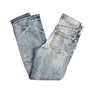 Pilcro The Vintage Straight distressed jeans ankle length made in USA size 26