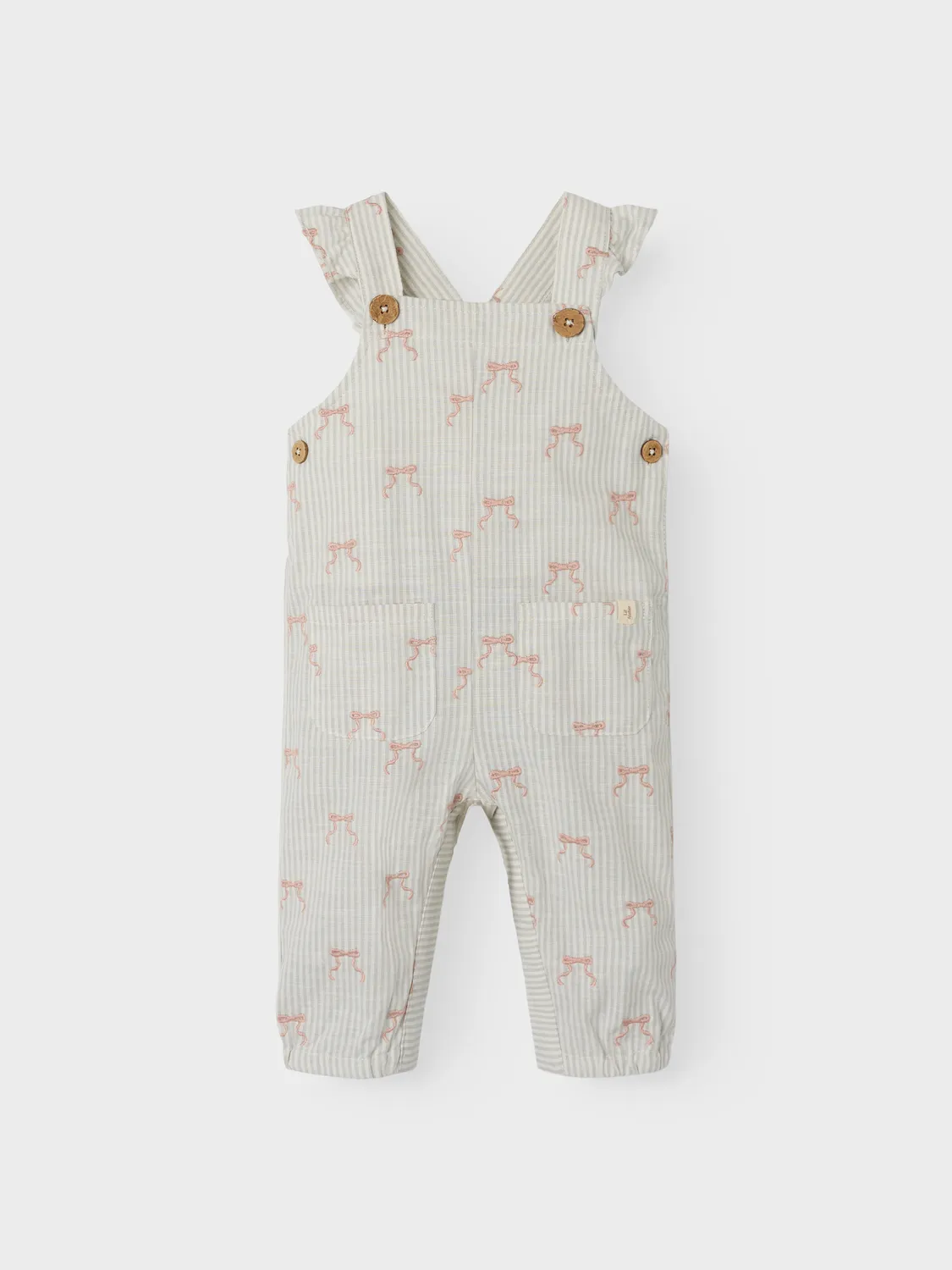Pink Bows Dungarees