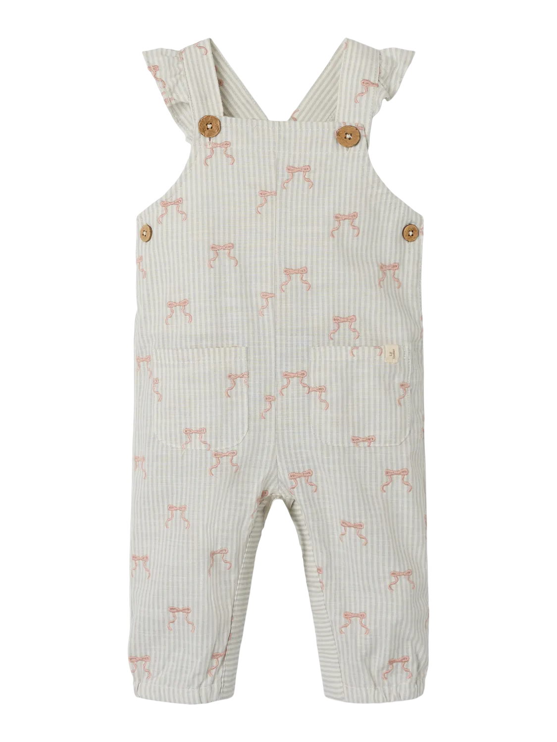 Pink Bows Dungarees