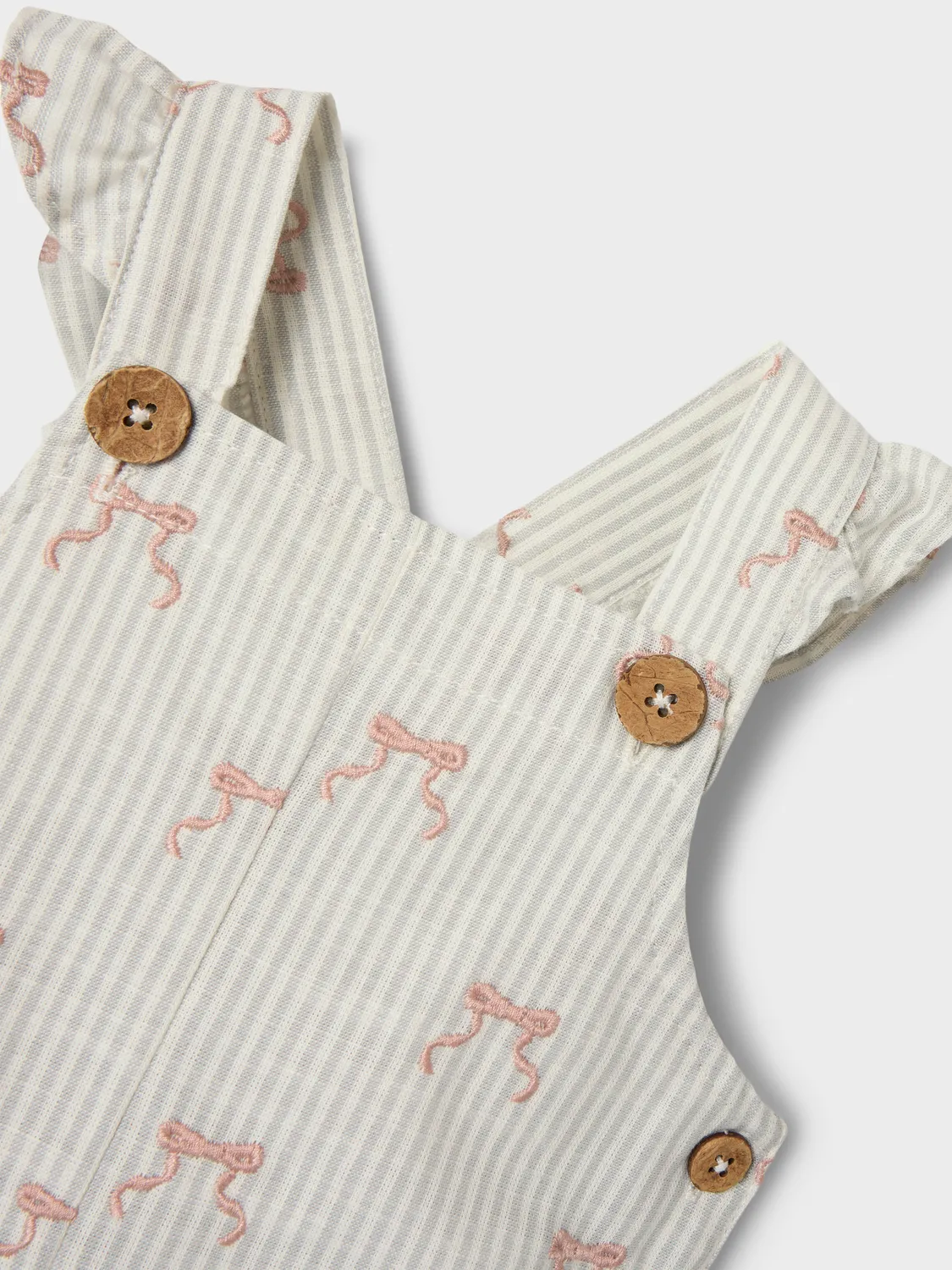 Pink Bows Dungarees