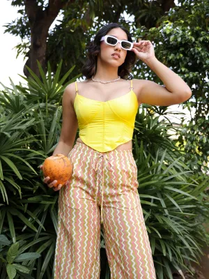 Printed Drawstring Pant