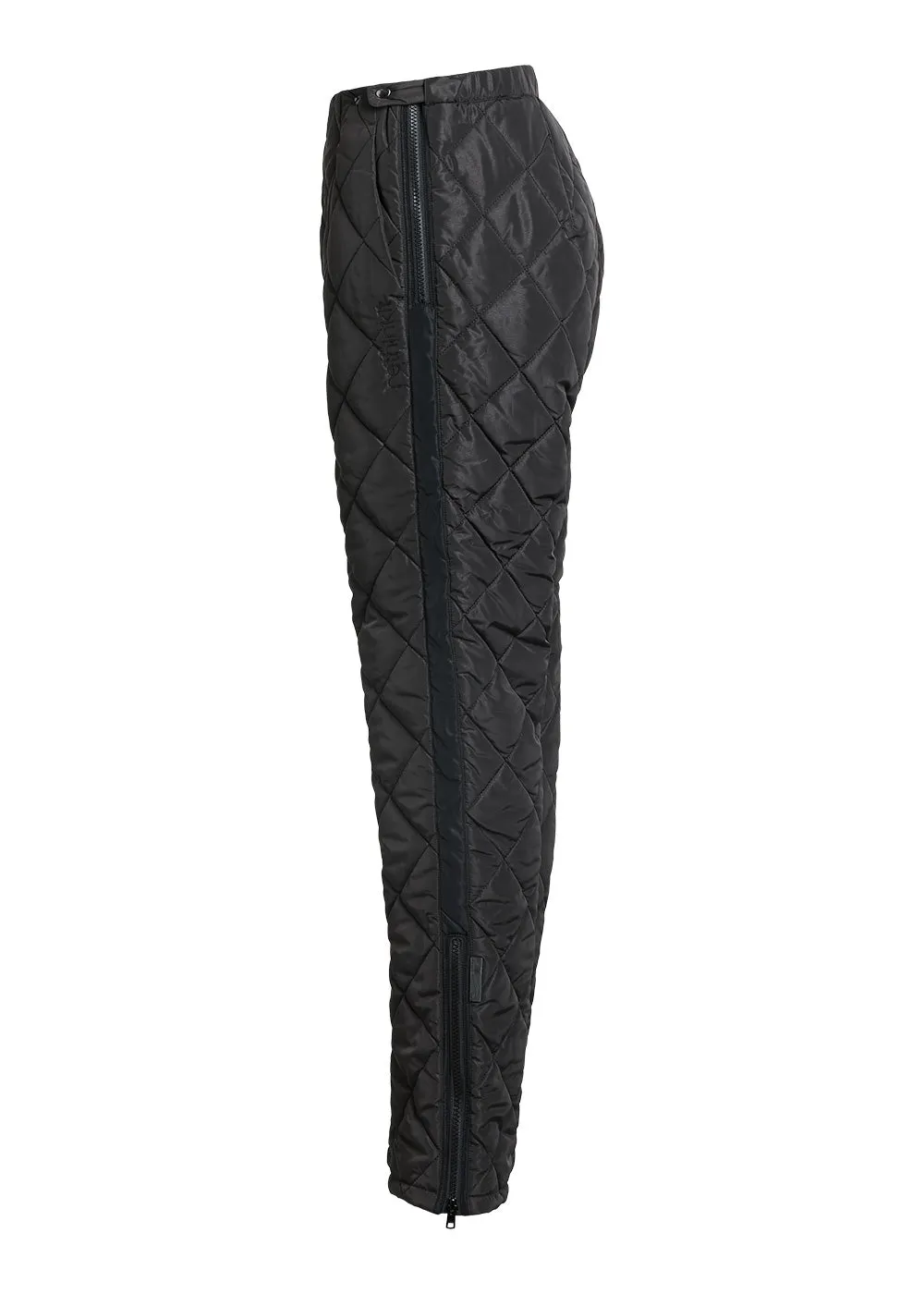 Quilted trousers COUNTRY - almost black