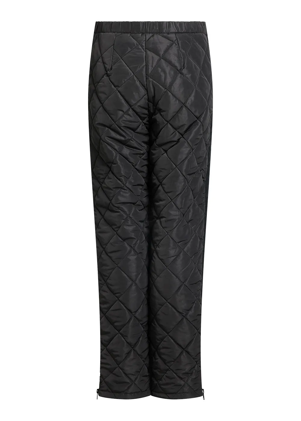 Quilted trousers COUNTRY - almost black