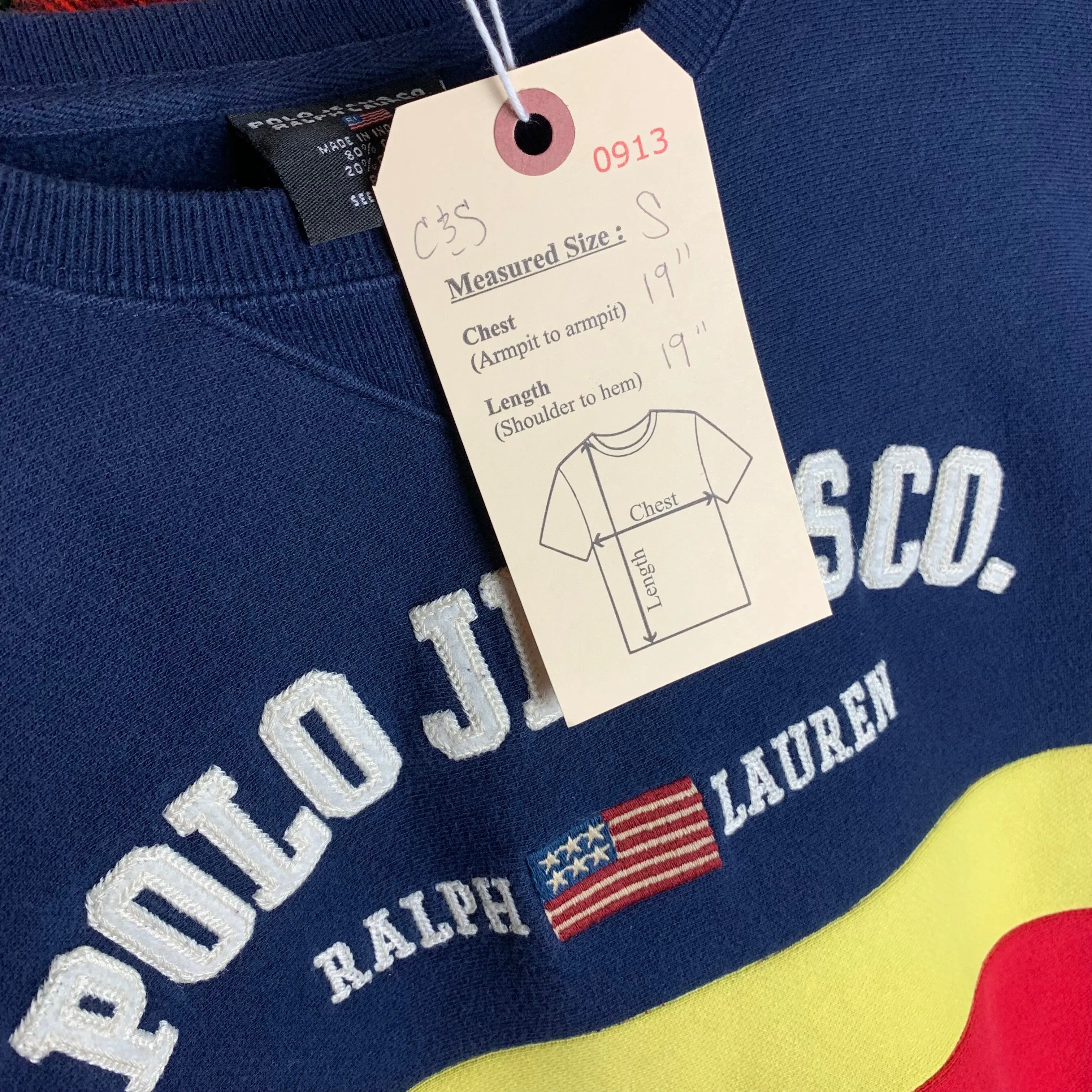 "1 of 1" Ralph Lauren Cropped Sweater Set (S/M)