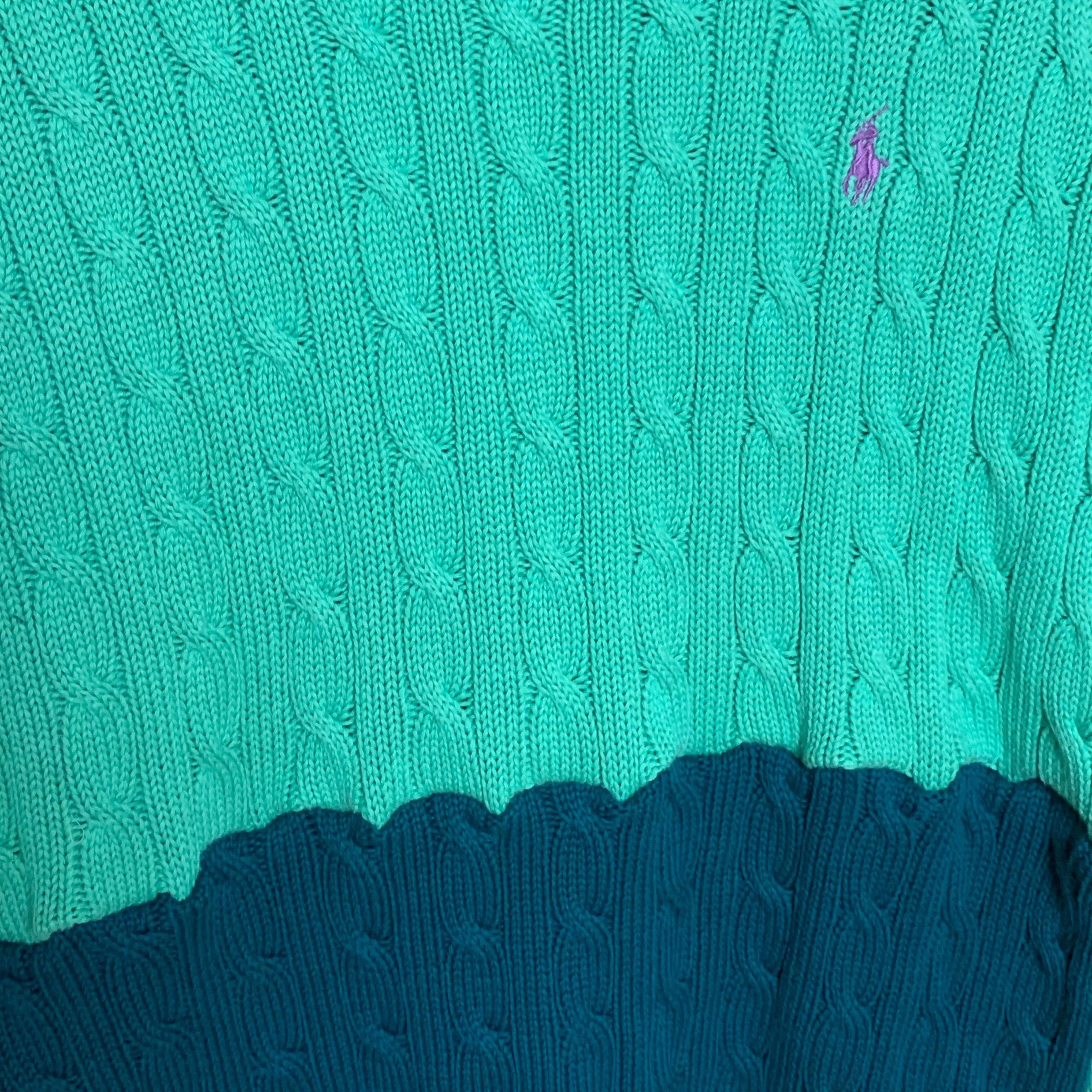 "1 of 1" Ralph Lauren Split Knit Sweater (M)