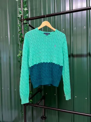 "1 of 1" Ralph Lauren Split Knit Sweater (M)