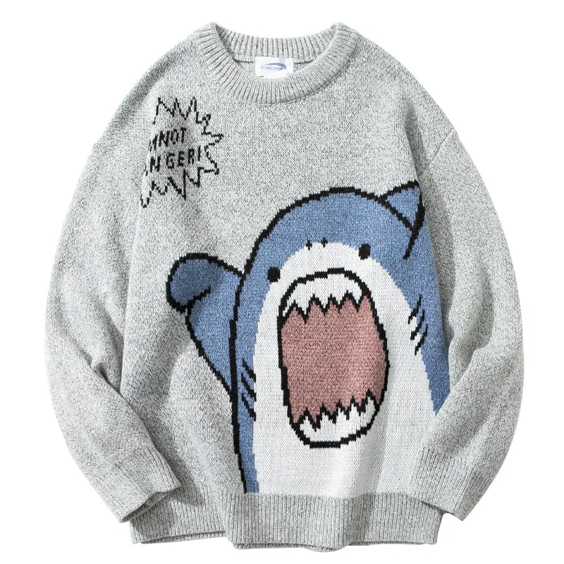 "SHARK COUPLE" SWEATER N022110