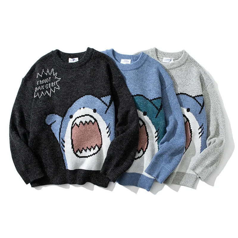 "SHARK COUPLE" SWEATER N022110