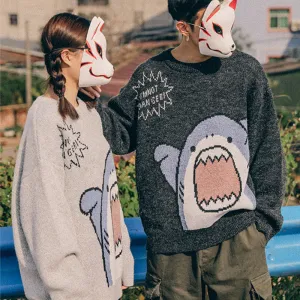 "SHARK COUPLE" SWEATER N022110