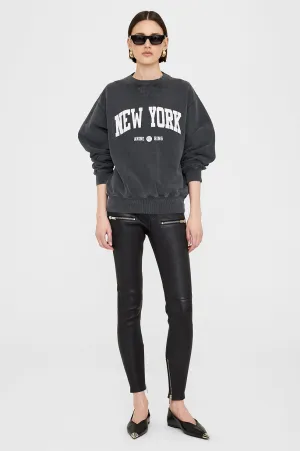Ramona Sweatshirt University New York - Washed Black