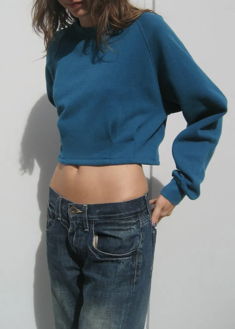 RCYCLD Cropped Dart Sweatshirt