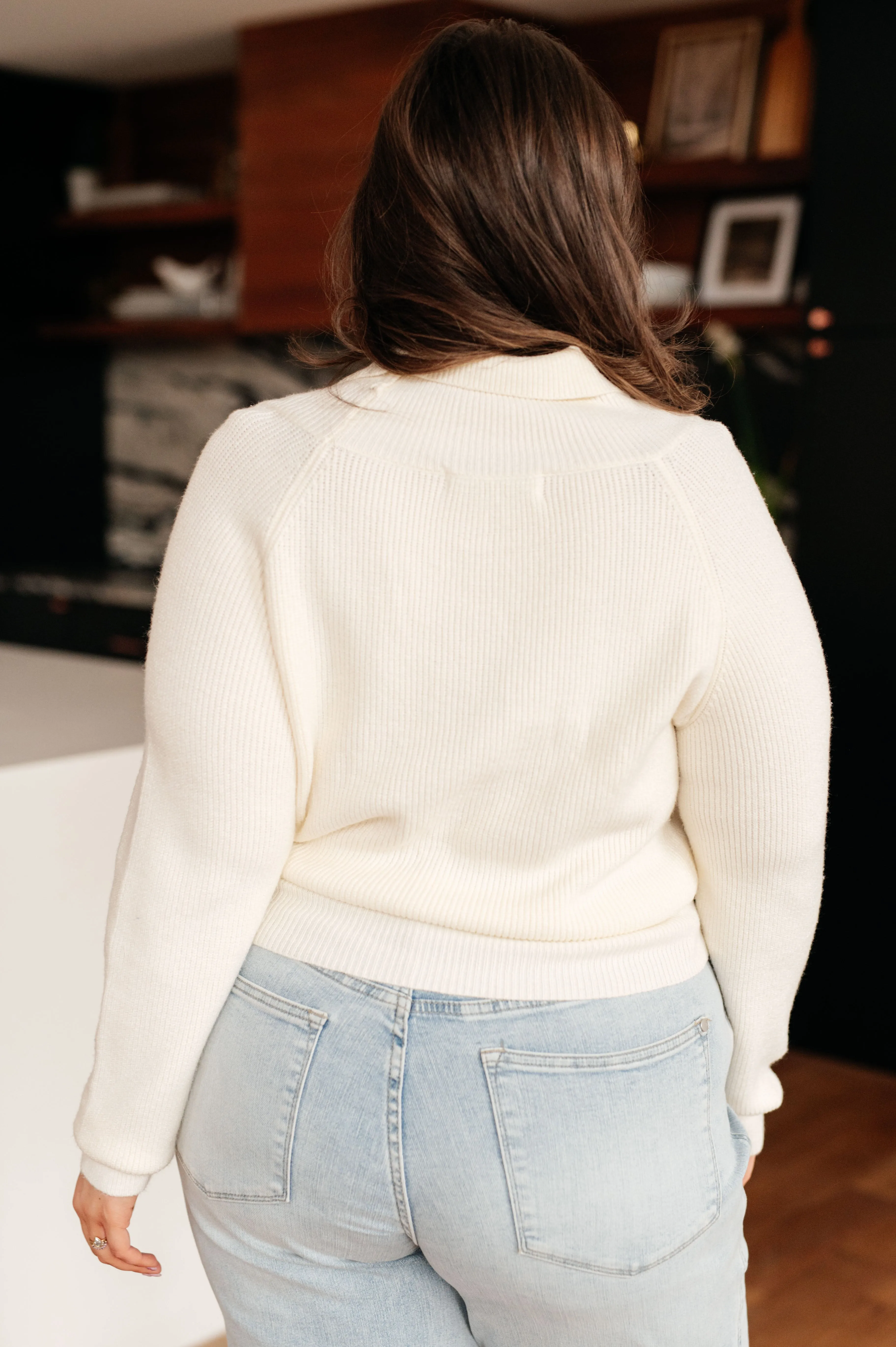 Requisite Request Surplice Sweater