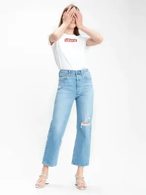 Ribcage Straight Ankle Jeans