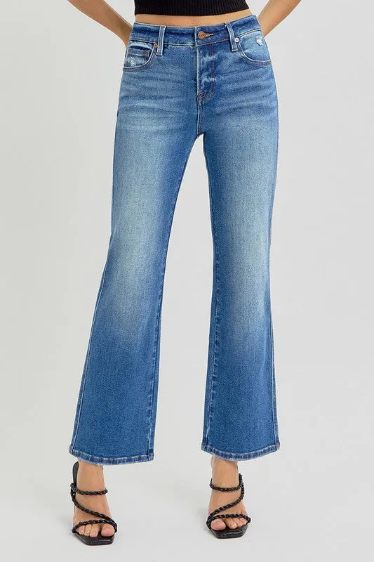 RISEN Dayton High Rise Straight Jeans