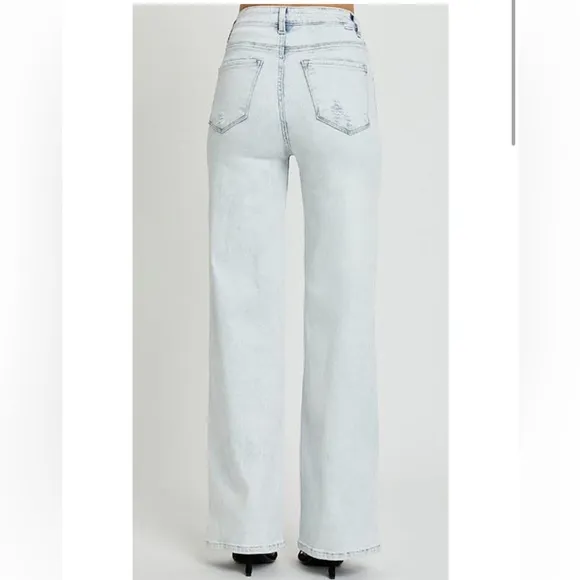 RISEN Ultra High Rise Wide Leg Acid Wash Jeans/Pants | NEW/NWT!! 💜👖💜👖