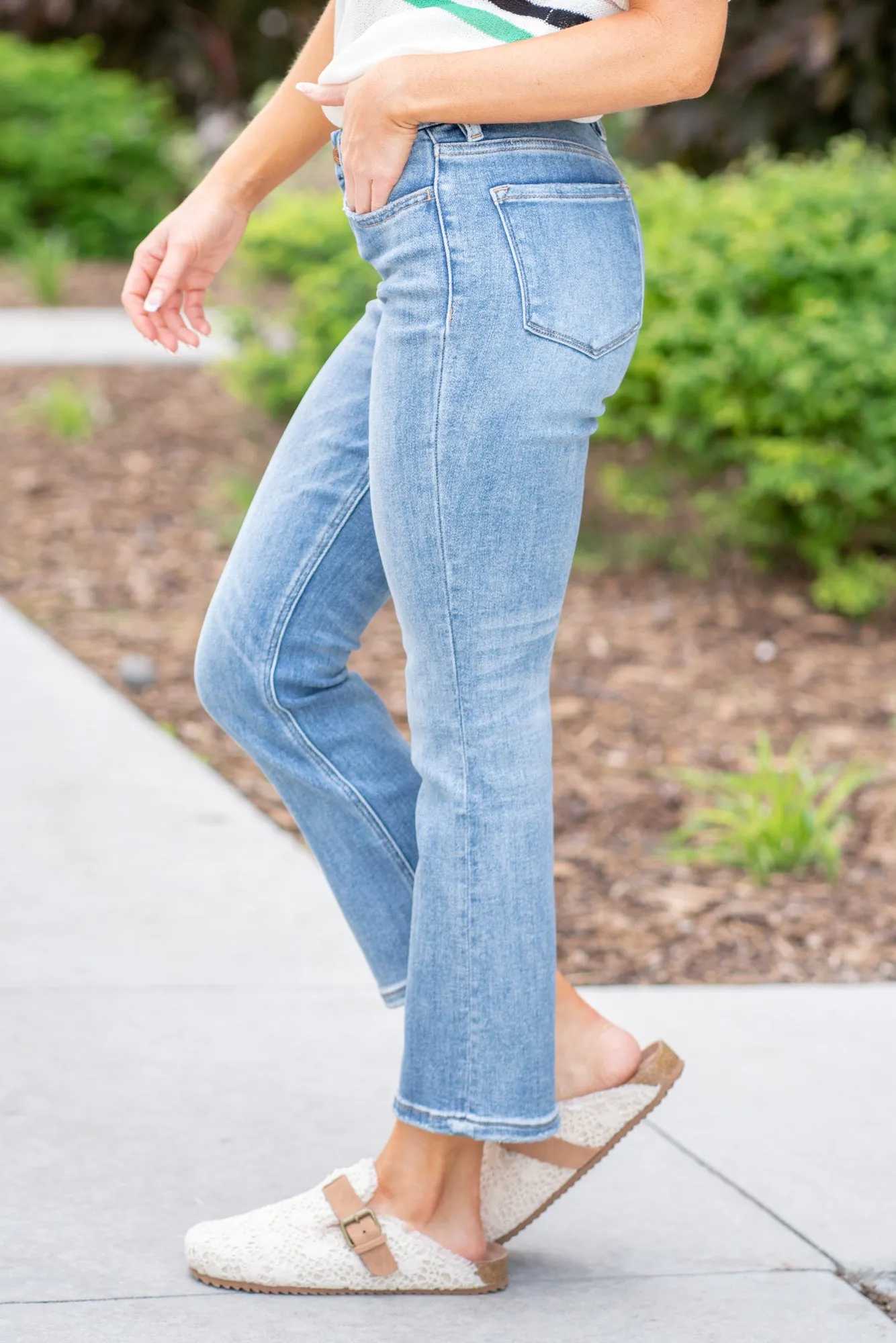 Robust Alison Mid Rise Kick Flare