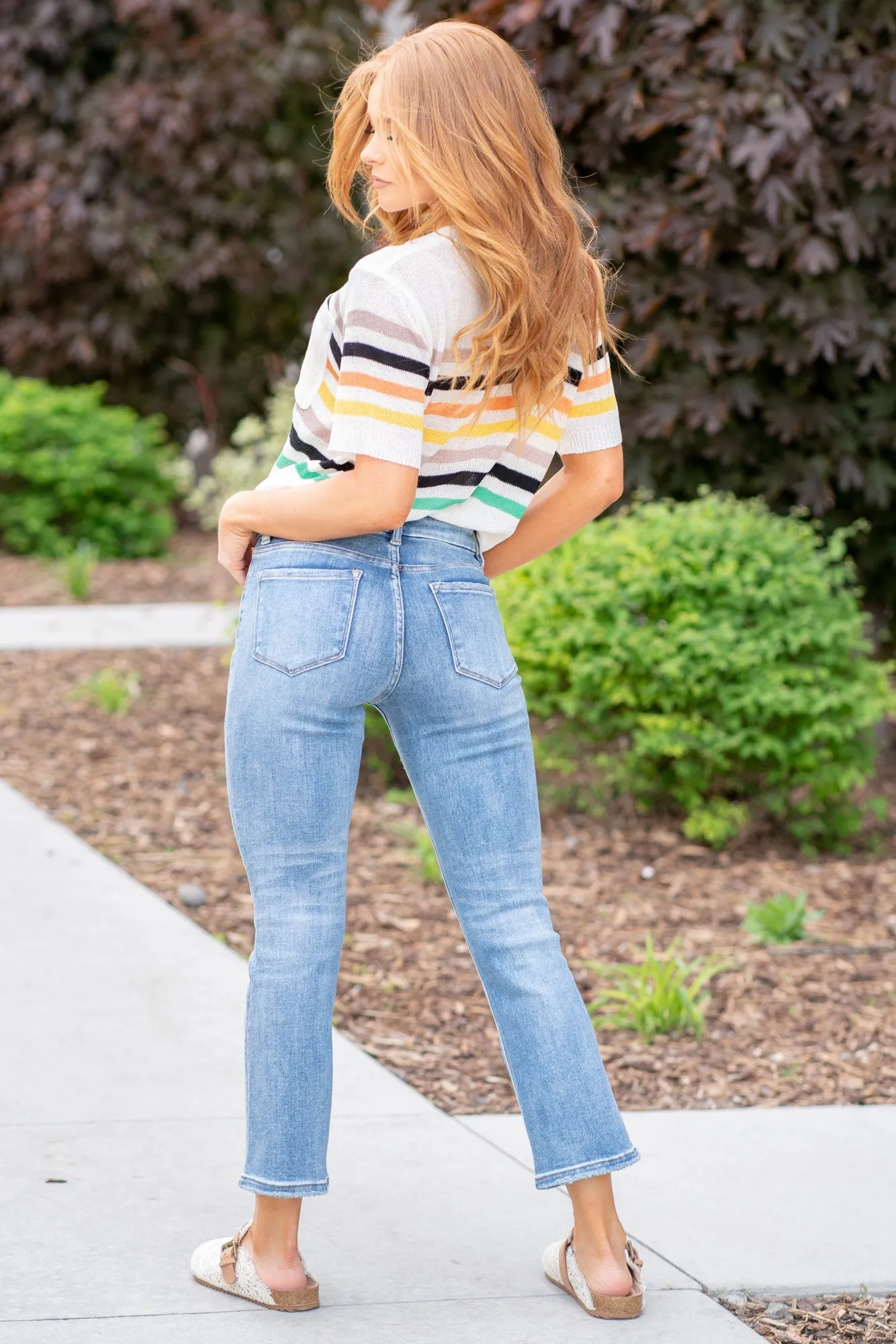 Robust Alison Mid Rise Kick Flare