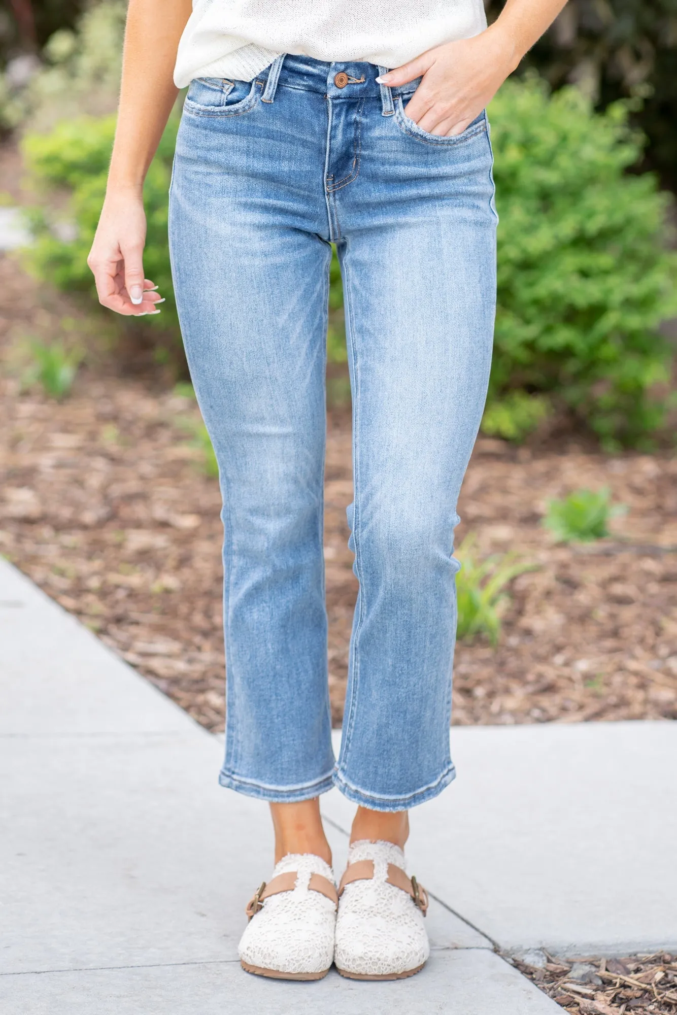 Robust Alison Mid Rise Kick Flare