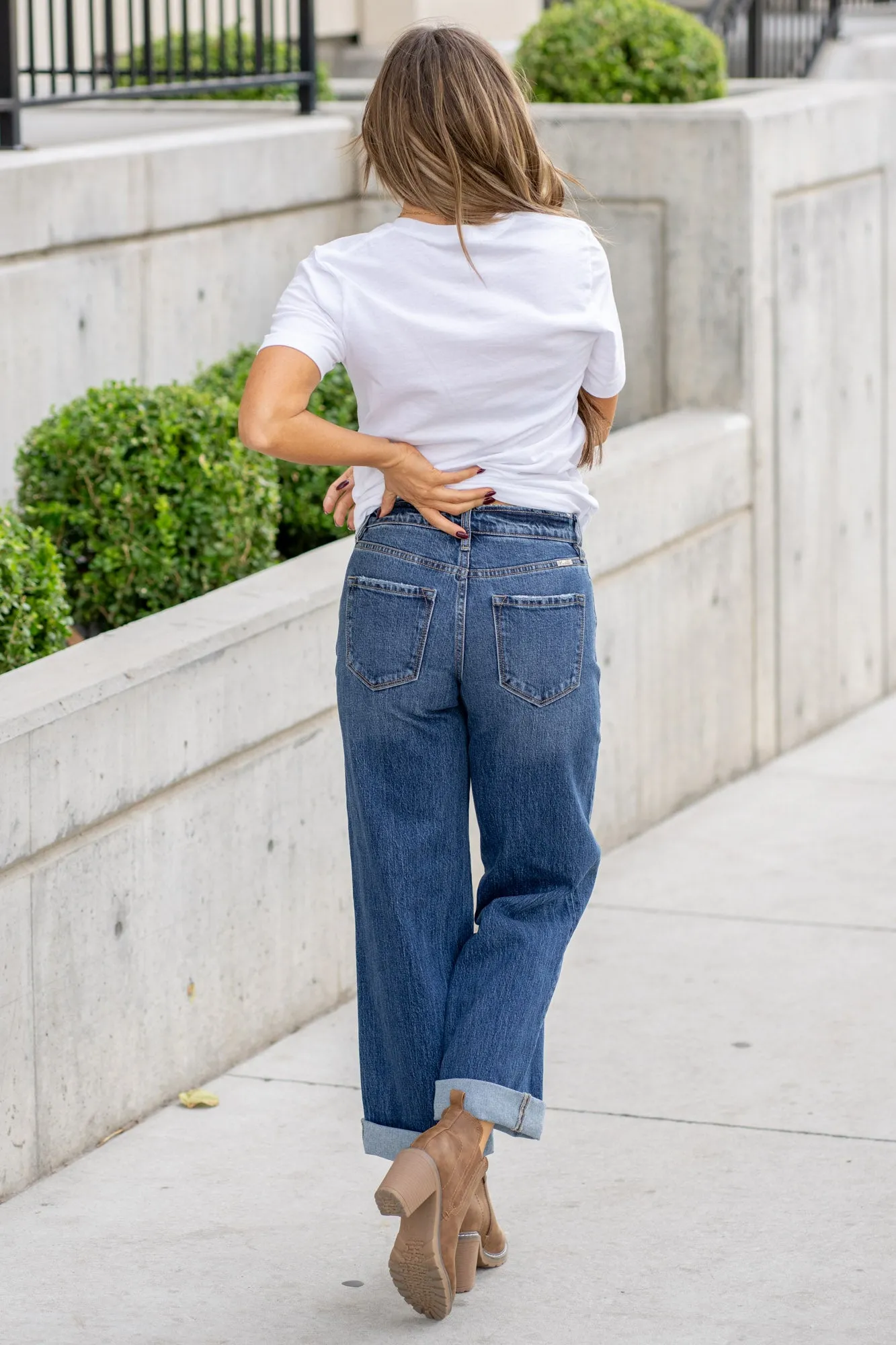 Rose High Rise Wide Leg