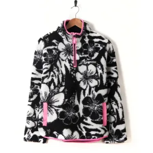 Saltrock Zella Hibiscus Kids Fleece Dark Grey