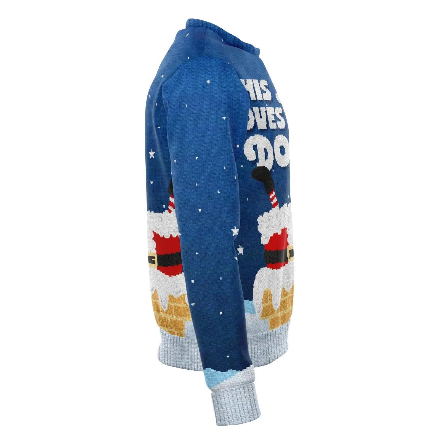 Santa Goes Down Sweatshirt