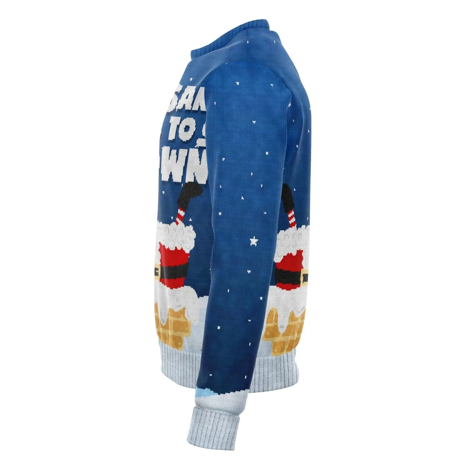 Santa Goes Down Sweatshirt